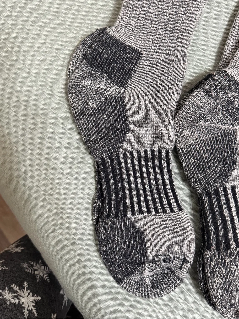 Carhartt Men's Gray Work Heavy DutySocks Cotton Blend One Size Casual Wear Socks